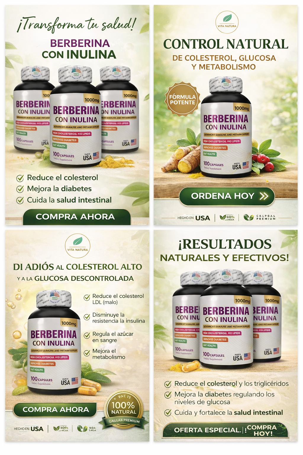 - BERBERINE AMERICANA X3